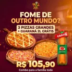 Combo Fome de outro Mundo