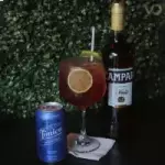 Campari Tônica na Taça 🍹