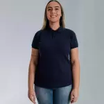 CAMISA POLO FEMININA 1554 MARINHO