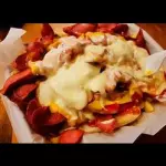 Salchipapas especial