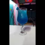Soda italiana de blue berry