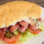 TORTA DE SALCHICHA
