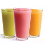 Sucos polpa sabores(com leite)