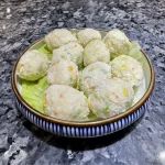 BOLITAS DE PESCADO CON VEGETALES 鱼翅丸