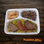 Arrumadinho de maminha com linguiças suína