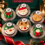 Cupcakes navideños - C04