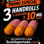 PROMO Handrolls 3x
