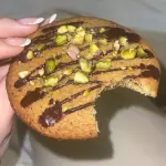Cookies de pistacho rellena