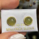 Zarcillos de Jade 8mm
