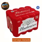 Budweiser  fardo c/12 latas 350ml