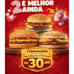 2 Hambúrgueres por