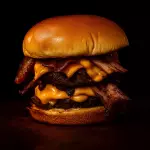 Duplo cheddar bacon