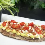 Tostada de palta