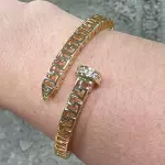 Bracelete prego vazado