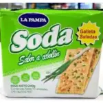 Medio Bulto Galletas Soda Cebollin
