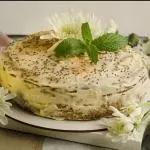 Torta artesanal de banano