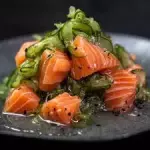 Sunomono de Salmão