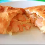 Pastel de Camarão com Creme Cheese