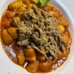GNOCCHIS CON PLATEADA MECHADA