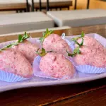 Trufa de morango cravejado