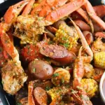 Seafood Boil Combo with garlic