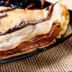 CREPA DE PHILADELPHIA Y NUTELLA