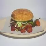 Salchiburguer con trompo