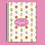 Caderno Univ. 10m Power Girl - Máxim
