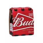 Pack C/6 Budweiser 330ml