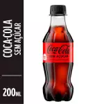 COCA-COLA MINI PET ZERO - 200ML