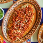 Huarache con longaniza