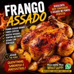 FRANGO + FAROFA  E BATATA EM DOBRO