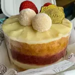 Charlotinho de Geleia de Morangos