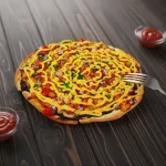 Nacho pizza 6 porciones