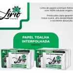 Papel Toalha Interfolhado Lírio 1000