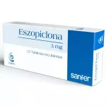 ESZOPICLONA 3MG CAJA X 15 TABLETAS