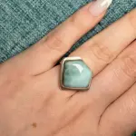 Anillo diamante en plata 925