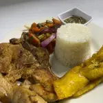 Masa de cerdo asada