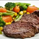 Bife de carne na chapa