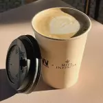 Chai latte caliente