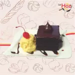 Brownie con Helado