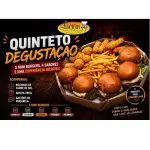 Quinteto Degustação (5 Mini burguer)