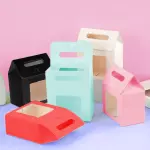 Bolsas de carton  con visor