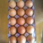 Meia Cartela Ovo Vermelho - Extra