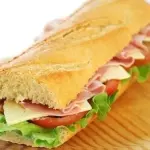 Sándwich cubano.