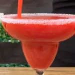 Margarita de fresa