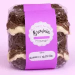 Sanduíche de Brownie