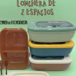LONCHERA DE 2 ESPACIOS