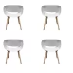 Pack de 4 Sillón Nórdico Beach