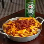 Batata Frita cheddar Bacon